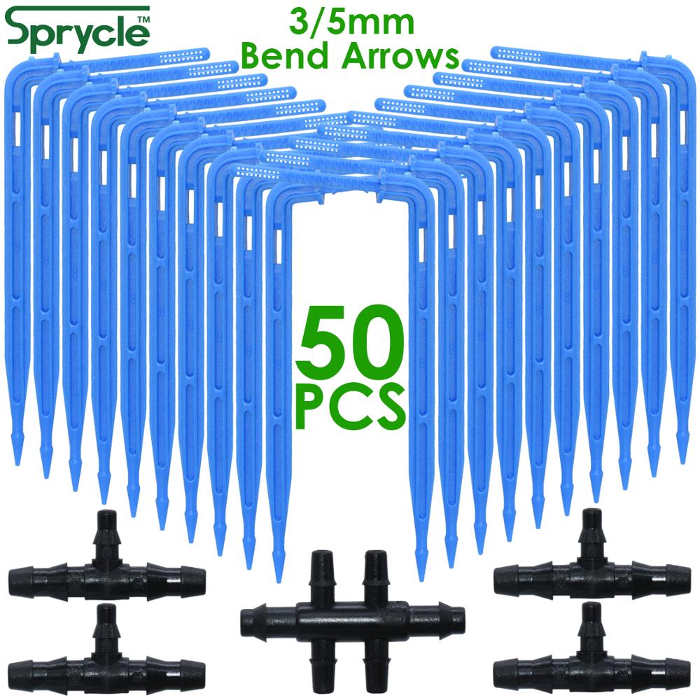Irrigation Drip Tape - SPRYCLE 50X Uốn Cong Mũi Tên