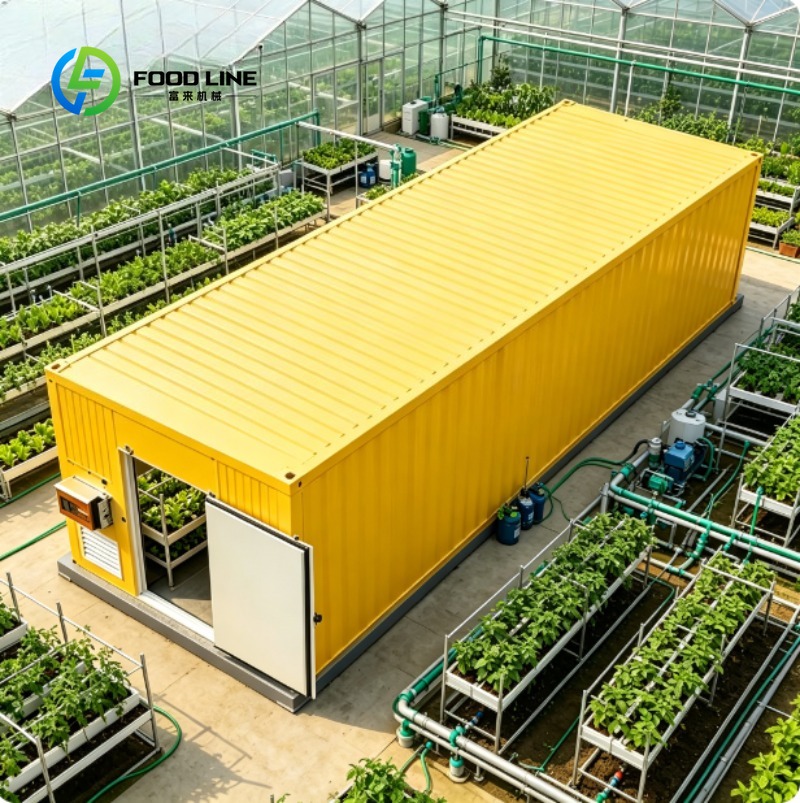 Agriculture Farming Systems - Modular Smart Grow Container Automatic Planting