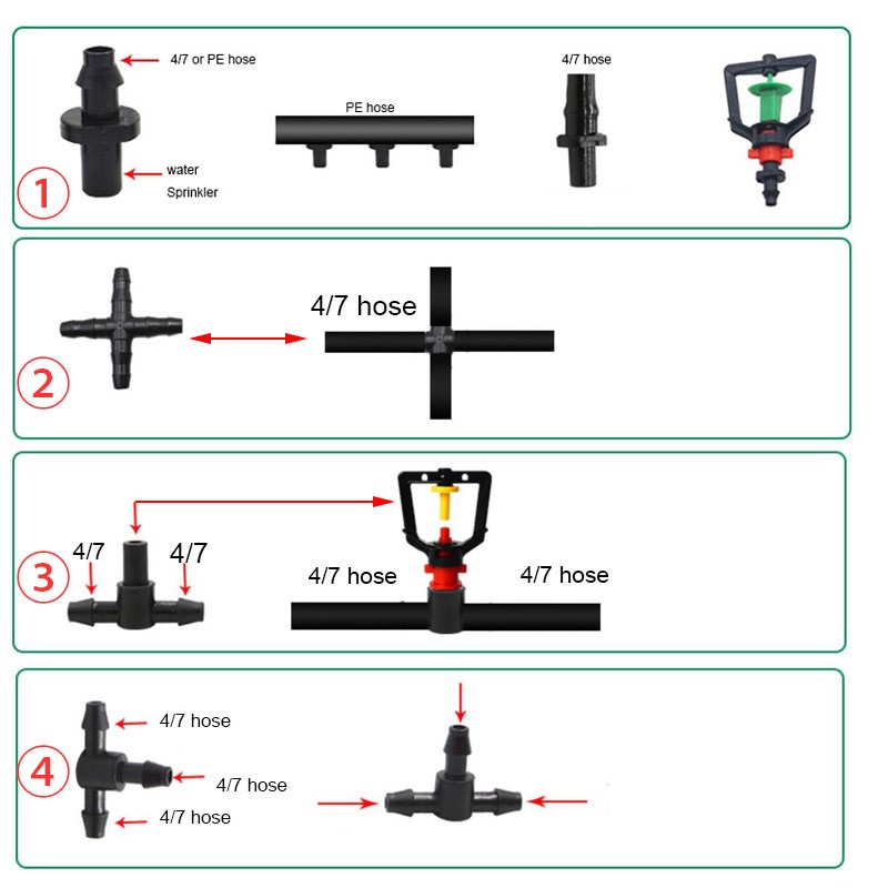 50pcs Garden Drip Irrigation C - đánh giá và giá Irrigation Drip Tape