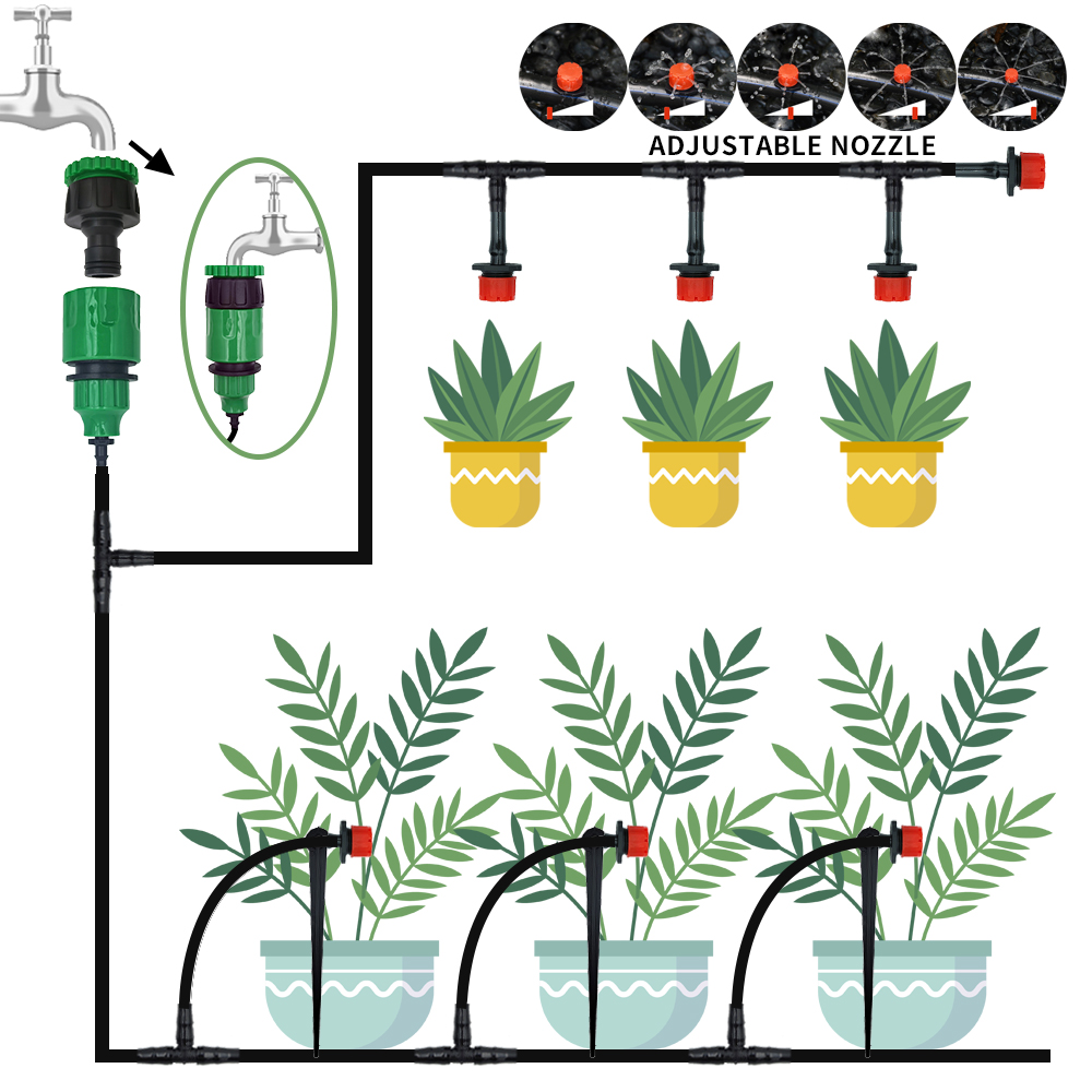 Micro Drip Irrigation System P - đánh giá và giá Irrigation Drip Tape