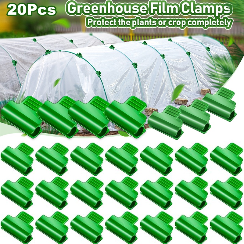 20Pcs Green Laminating Clip, A - đánh giá và giá Greenhouse Plastic Film